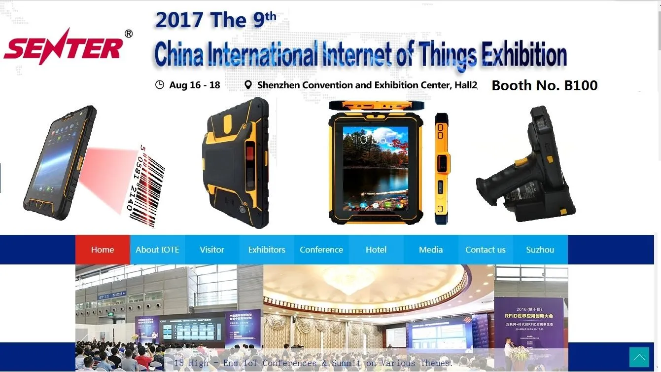 SENTER jattendu IOT esibizzjoni f Shenzhen