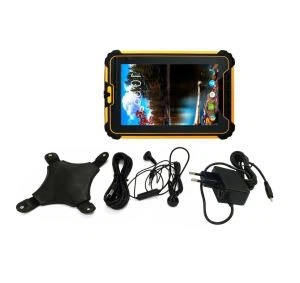 ST907V3.0 1D Laser Barcode Scanner 8 Inch Android 7.1 Os Tablet PC Industrijali