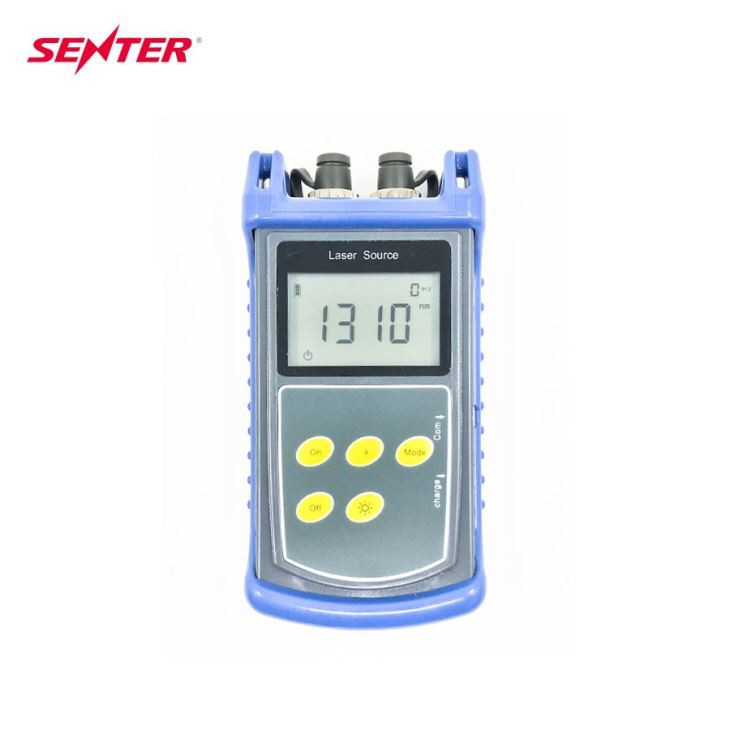 ST815B Stabilizzazzjoni Għolja li Jinżamm fl-idejn Sors tal-Laser Ottiku Fibra Ottika Tester tat-Telekomunikazzjoni