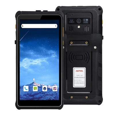 PDA li jinżamm fl-idejn bi QR Barcode Scanner
